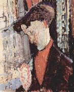 Amedeo Modigliani Portrait of Frank Burty Haviland oil painting reproduction